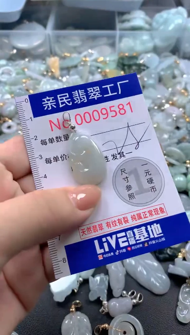 颈饰未镶嵌翡翠9581