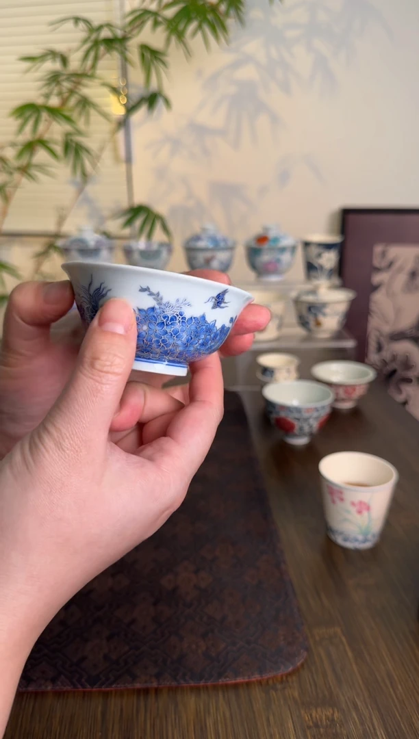 【闪购商品】景德镇手绘茶杯茶杯