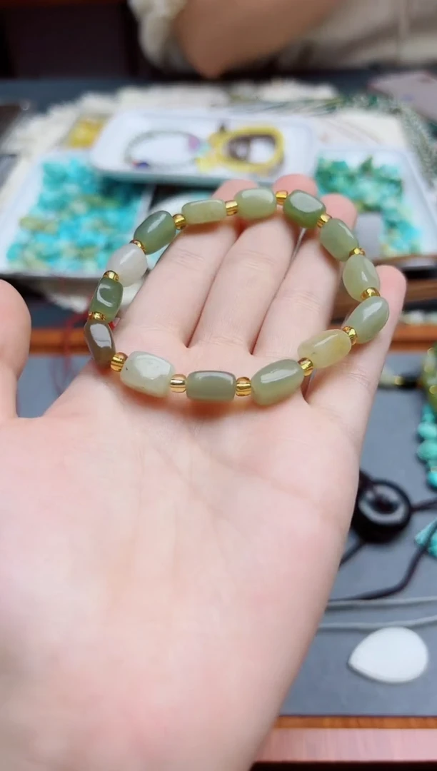 和田玉未镶嵌颈饰和田玉随型手串*1 GW多样发一