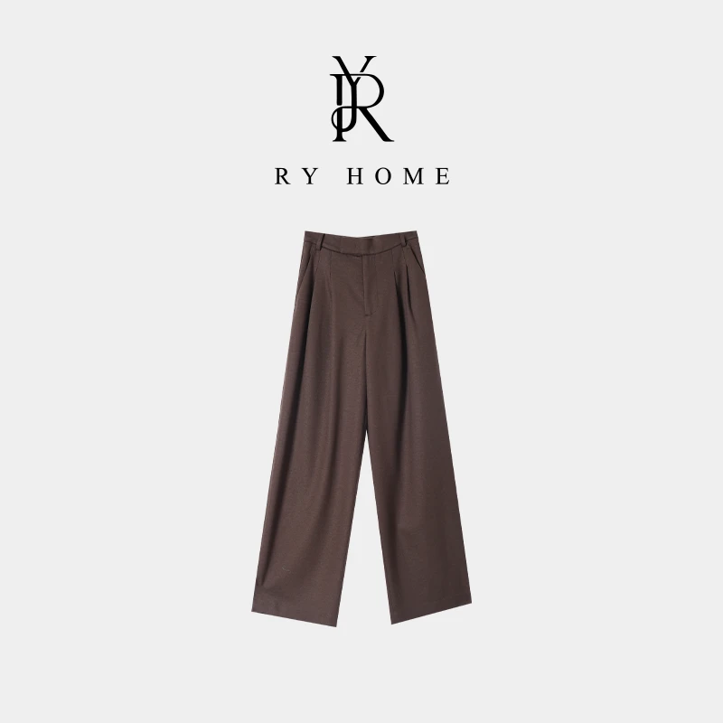 【容雨RYHOME】新款羊毛阔腿裤K1989