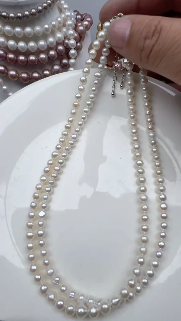 【闪购商品】淡水珍珠颈饰未镶嵌1