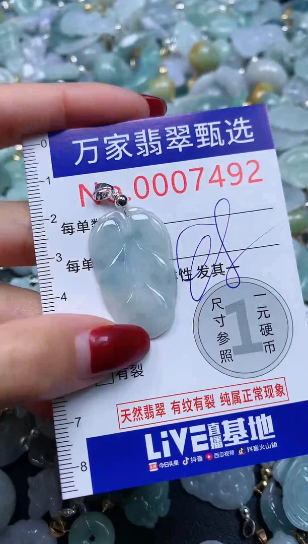 颈饰未镶嵌翡翠7492