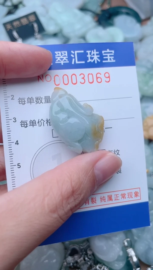 颈饰未镶嵌翡翠3069