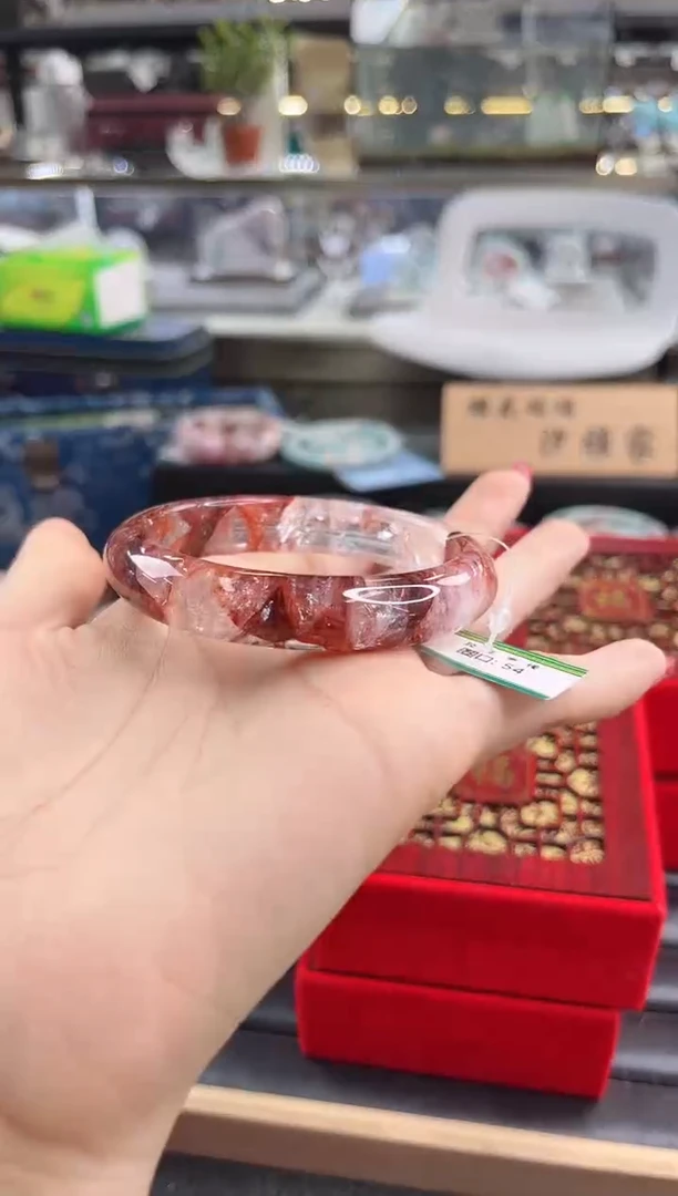 未镶嵌手镯水晶55圈口 （赠品镯心）441088