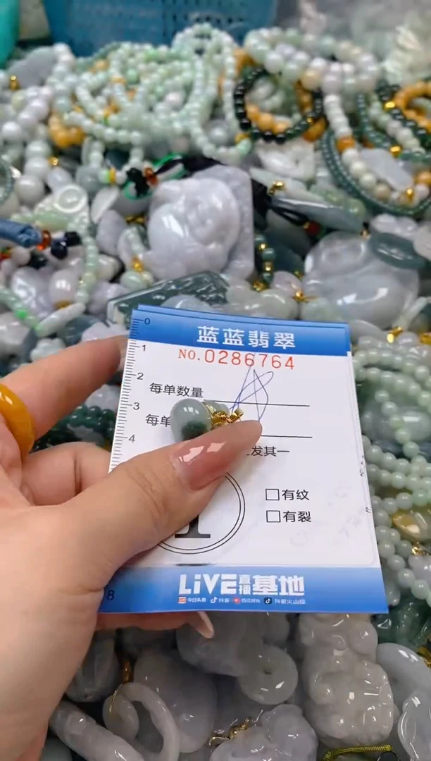 翡翠未镶嵌颈饰闪购0286764