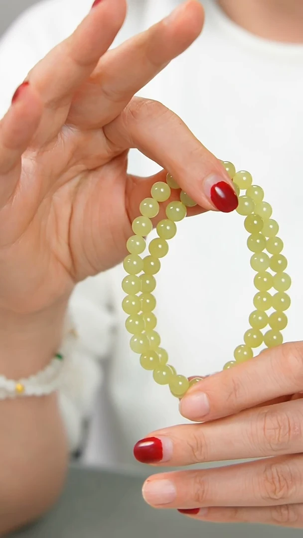 【闪购商品】和田玉项链未镶嵌新春福利价卡8mm/GG/1