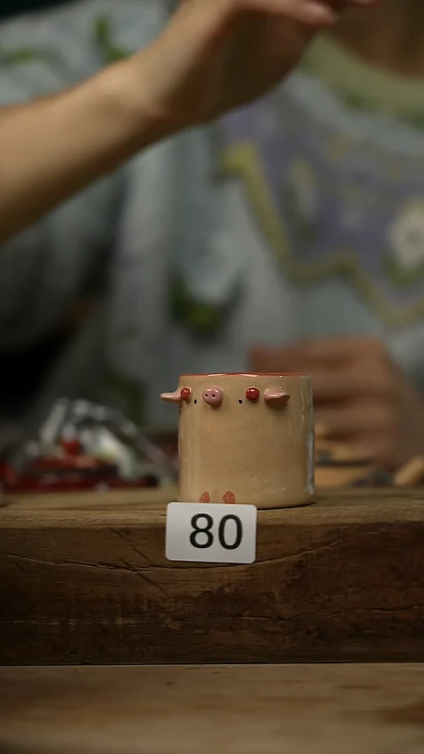 【闪购商品】瓷片手绘·杯/设计师 xudu 款 主人杯