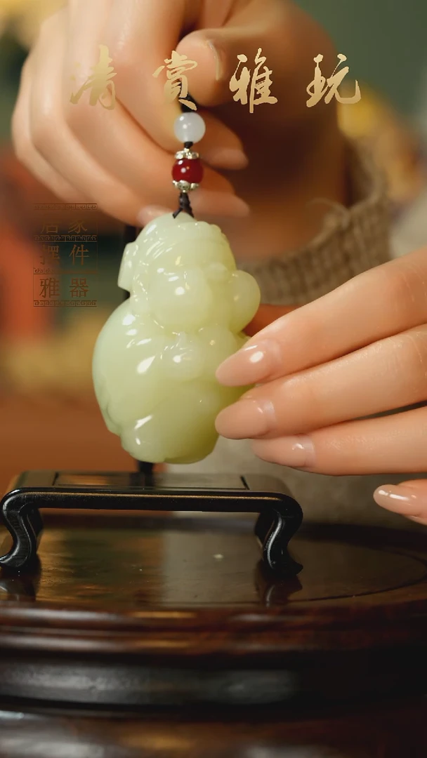 玉《丰盈在握》摆件