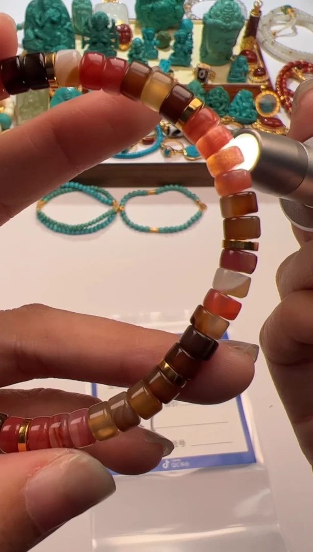 未镶嵌手串手串南红玛瑙C****～配饰配饰