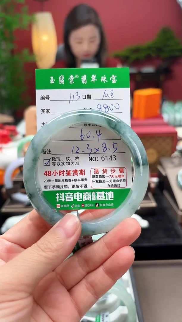 未镶嵌手镯翡翠翡翠113