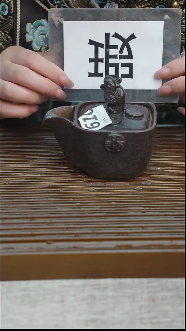 纯手工粗陶茶具每一只不一样