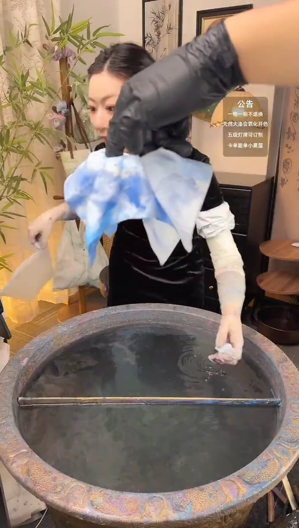 31 雪落 方巾发圈