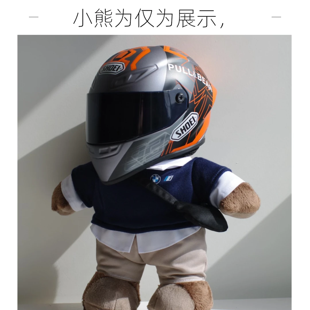 机车mini手办头盔.