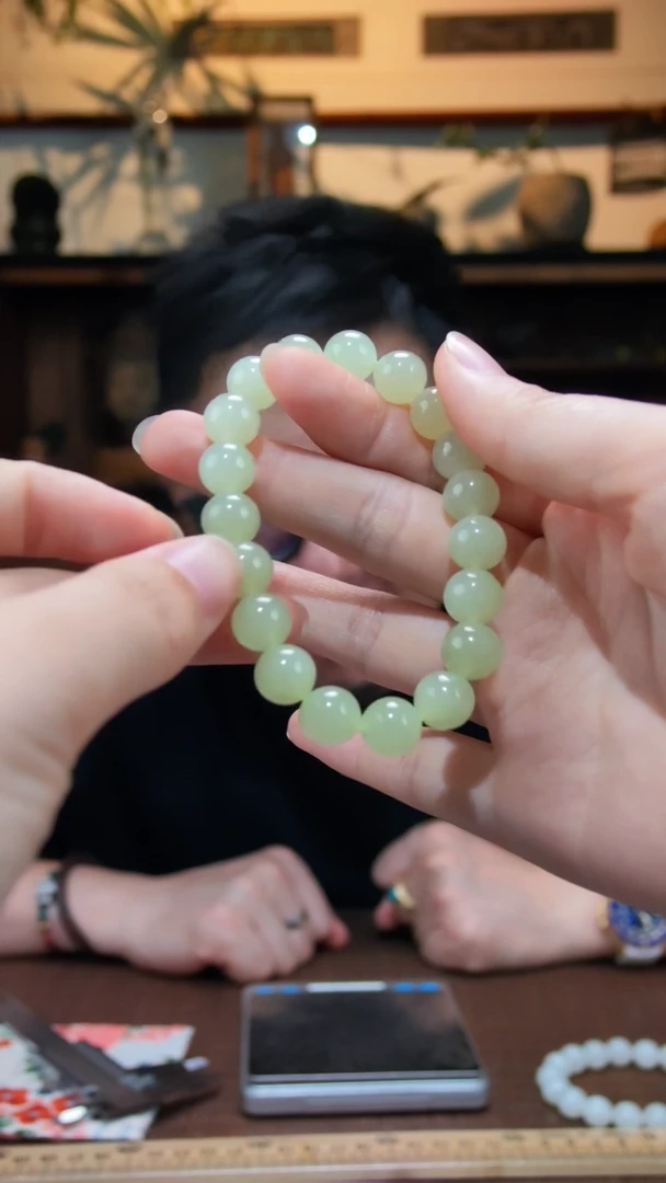 手串未镶嵌和田玉黄口手串ZD10*