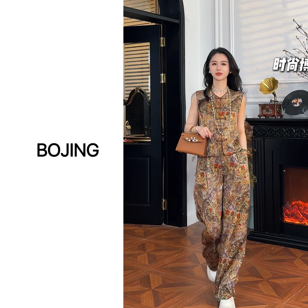 【夏日限定】新中式显瘦气质时尚夏季国风套装