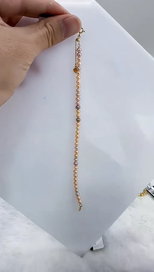 未镶嵌淡水珍珠DA珍珠手链 y354