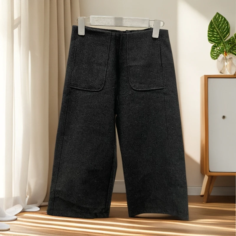 8D17  时尚休闲阔腿裤