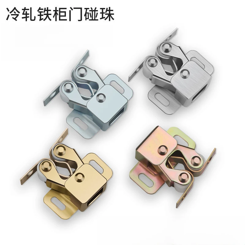 强力磁吸按压式衣鞋橱柜门吸隐形抽屉卡扣老式家具配件工具