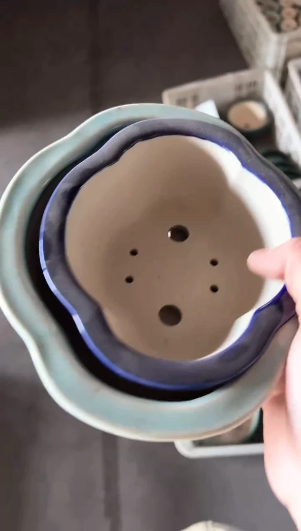 【闪购商品】陶瓷两只陶瓷盆