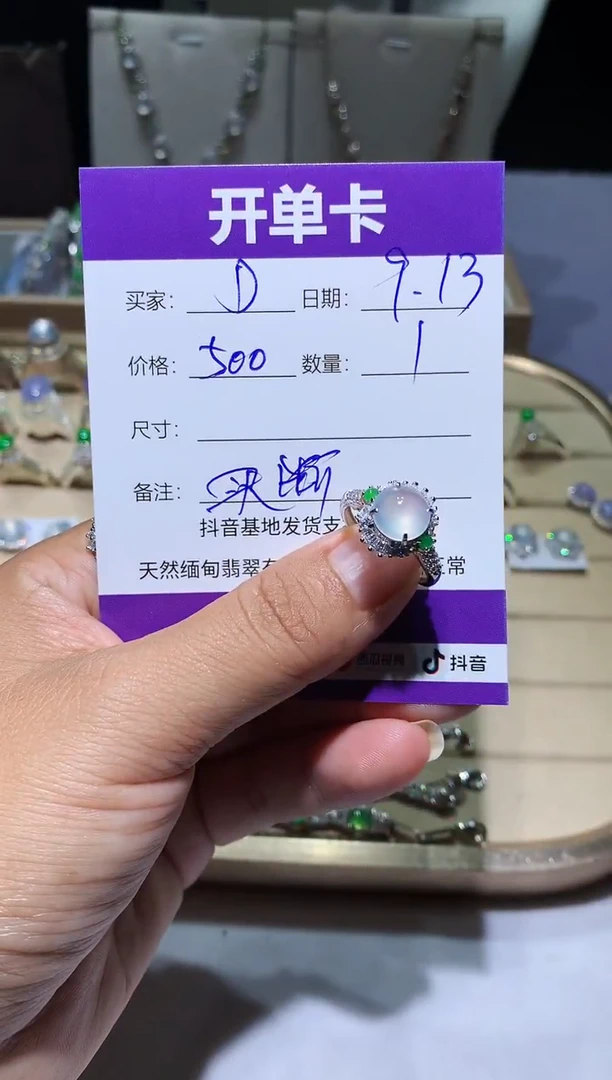 未镶嵌翡翠耳饰D D
