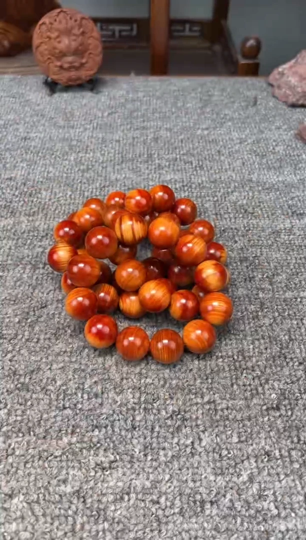 柏木（崖柏）2.0玉化柿子红