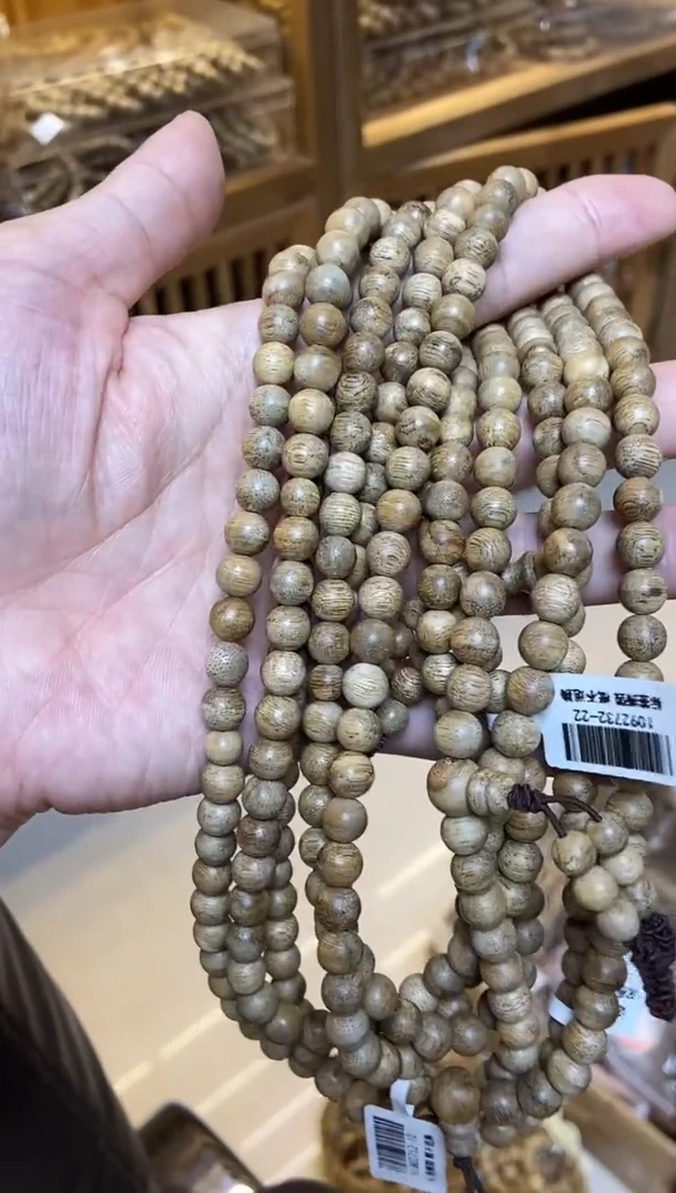 沉香手串达拉干圆珠长串0.7鹧鸪斑多样性发其一
