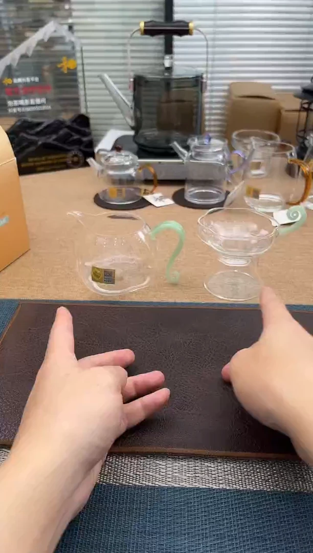 禾器玺悦茶海加予乐茶漏浅玉色金标