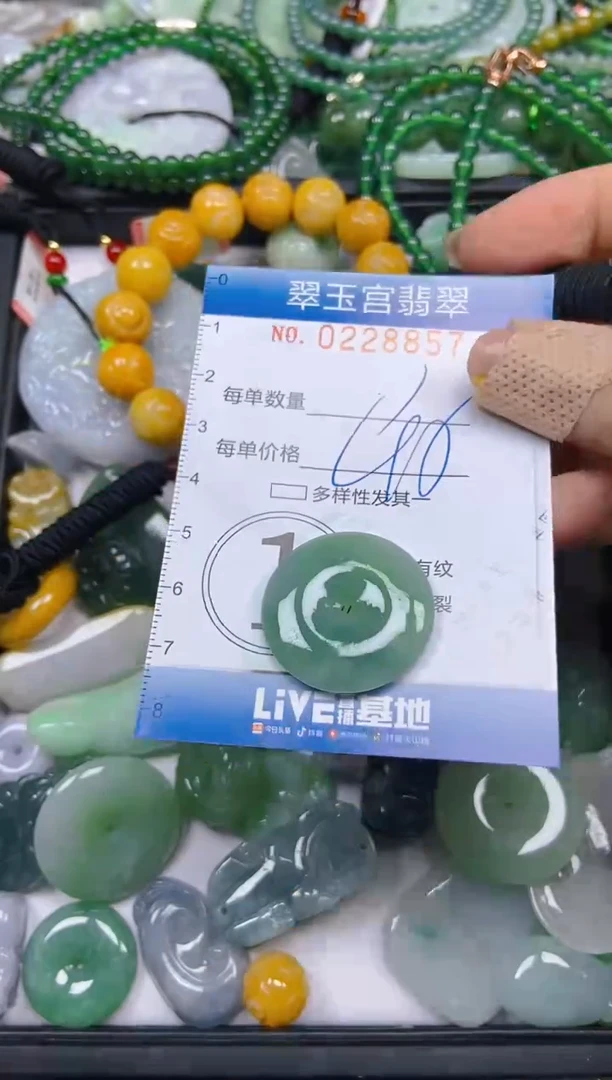 颈饰未镶嵌翡翠闪购C0228857