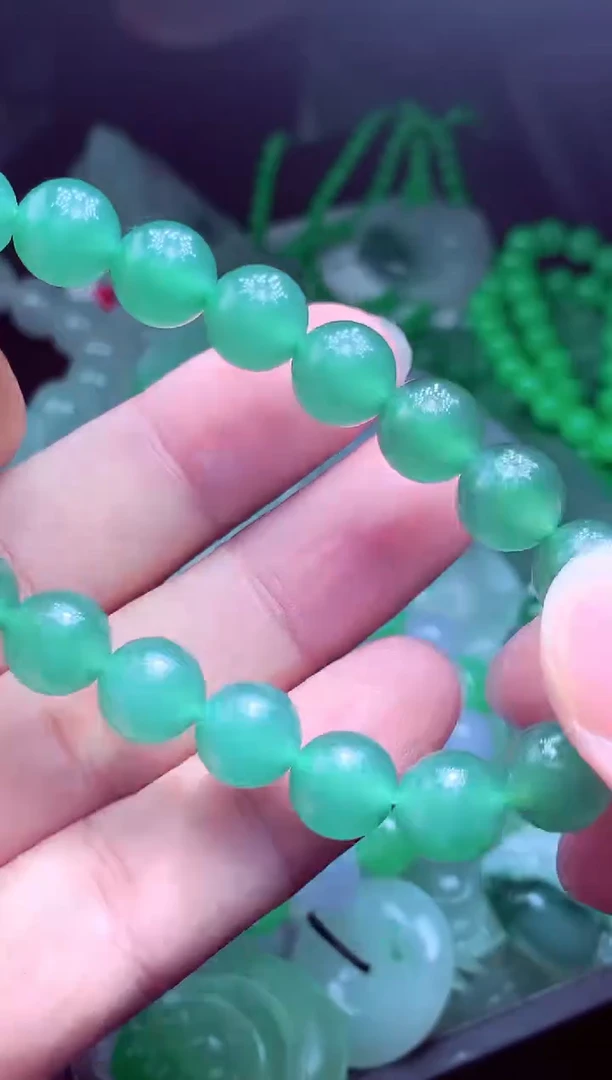 未镶嵌定制翡翠许*#翡翠毛货定制