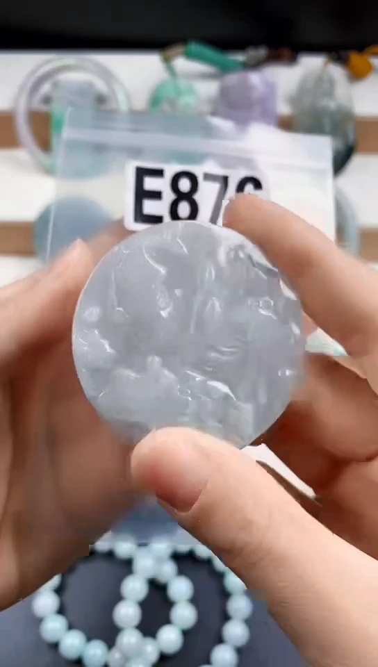 颈饰未镶嵌翡翠天然翡翠吊坠挂件