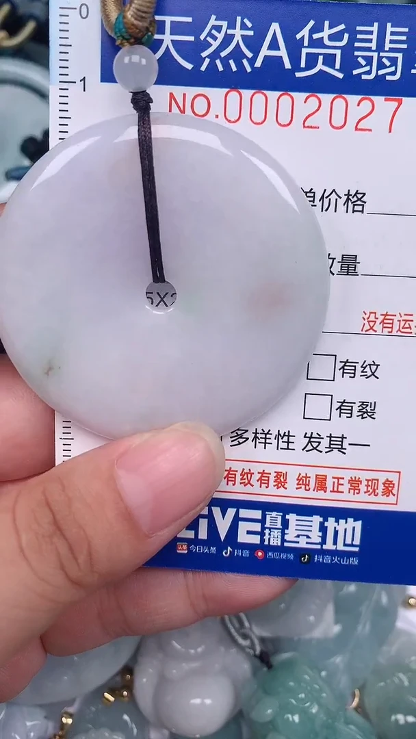 翡翠未镶嵌颈饰...0002027