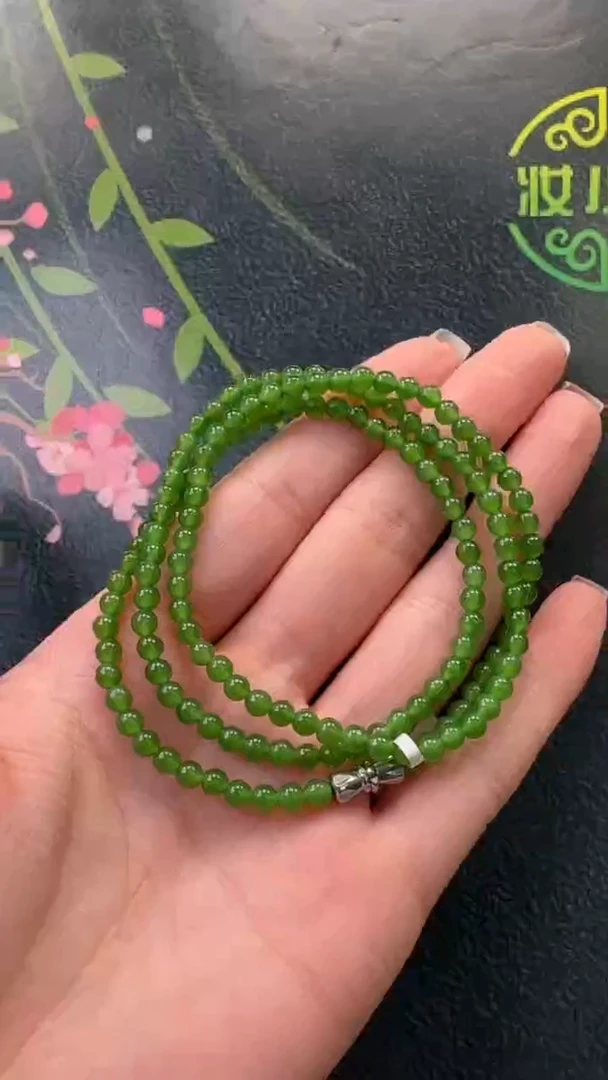 和田玉未镶嵌颈饰项链