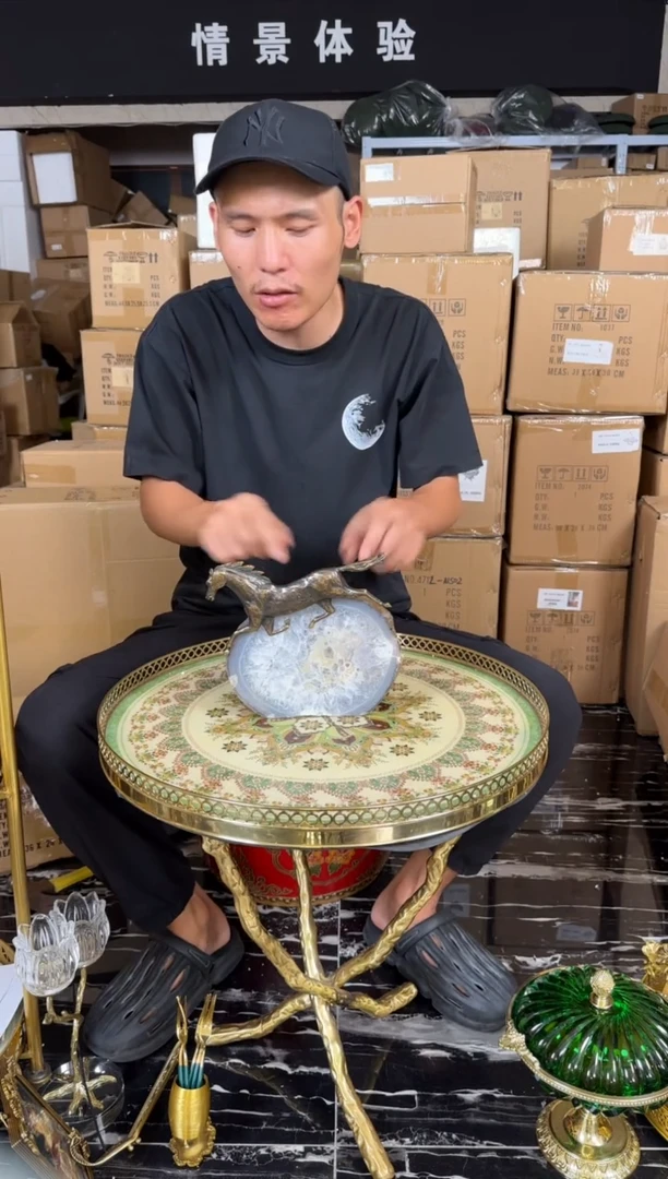 黄铜黛姿家居装饰品摆件