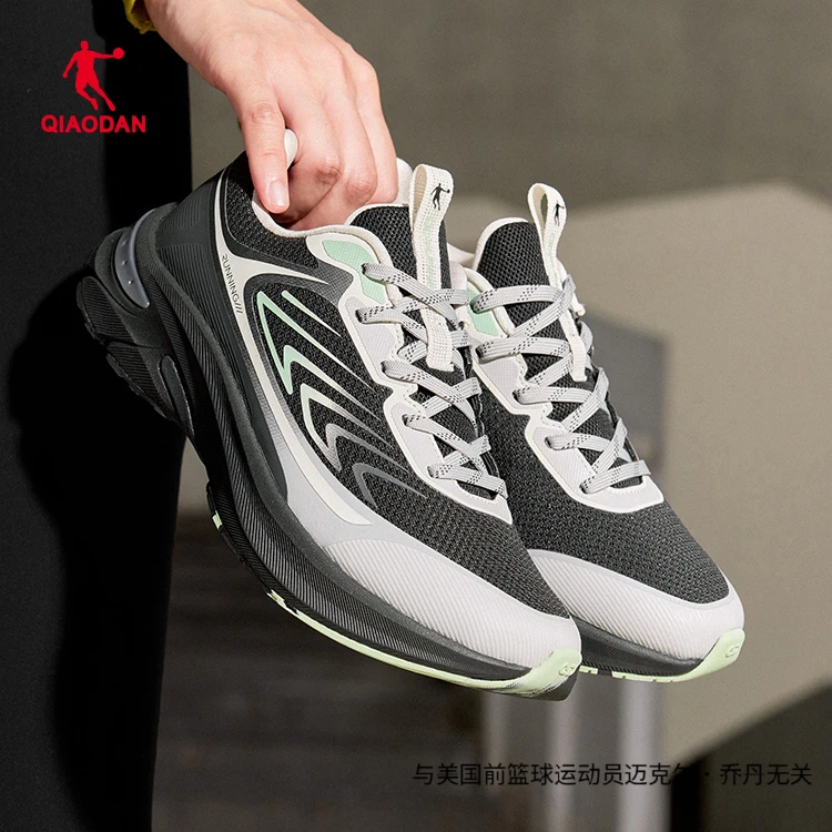 乔丹专柜正品2025春款网面轻便软底防滑运动跑步鞋女QDB022244238