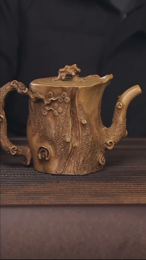 【闪购商品】紫砂茶壶400cc顾氏手工紫砂