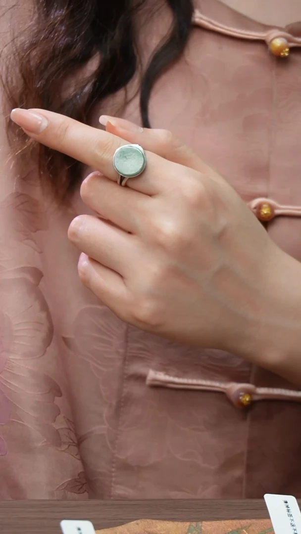 翡翠戒指未镶嵌6724