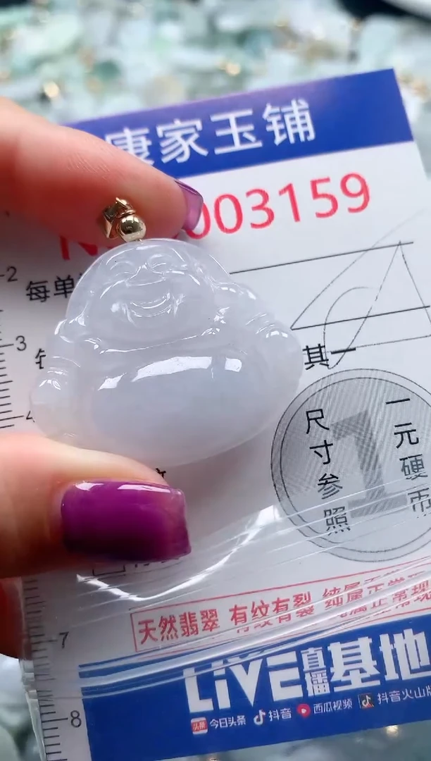 颈饰未镶嵌翡翠3159