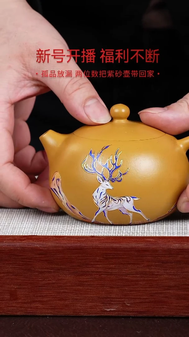 【闪购商品】段泥茶壶宜兴紫砂壶  0123  A29
