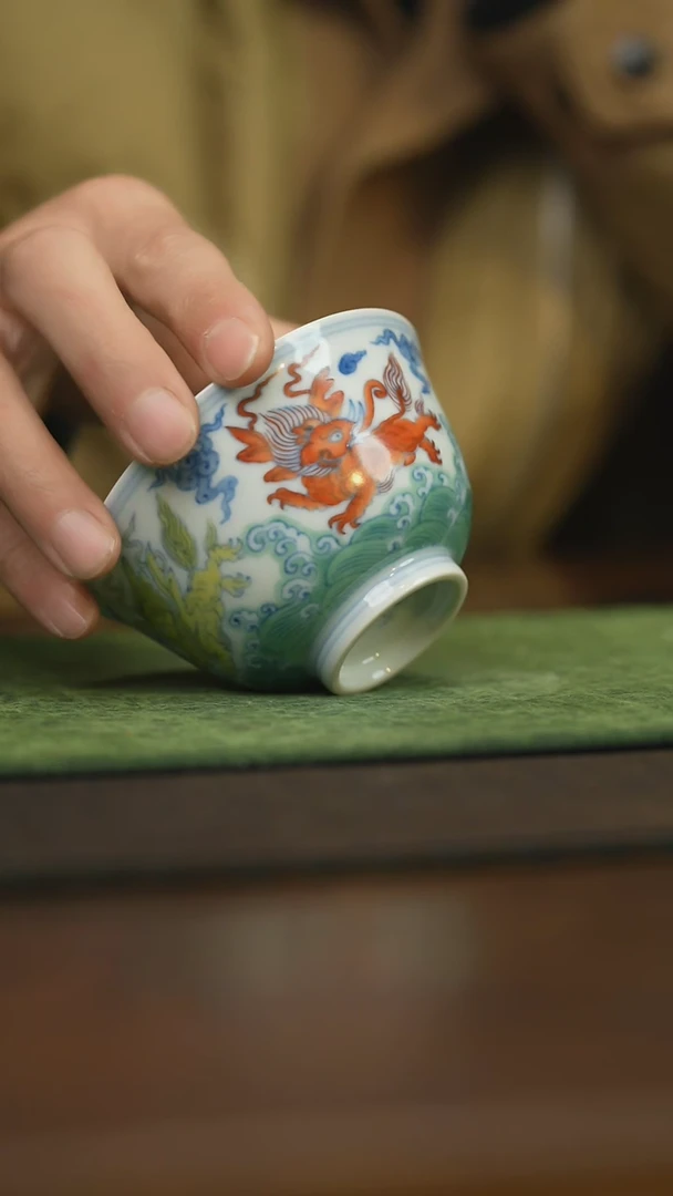 【闪购商品】杯柴窑青花破价福利