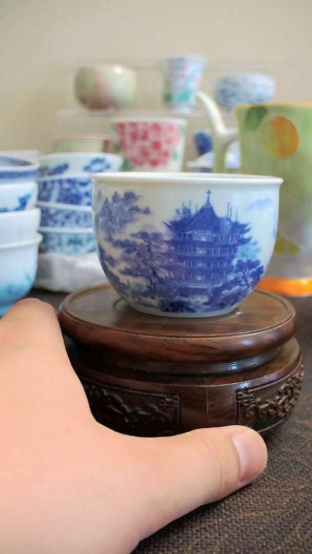 杯子景德镇瓷瓷瓷