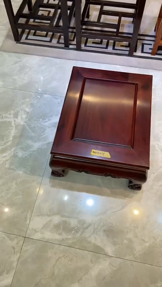 【闪购商品】红酸枝木类成套家具非酸小炕几40*50*25