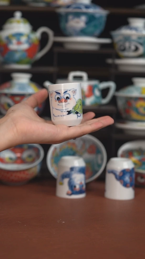 昨明小猪扳指杯 （宠粉福利 ）
