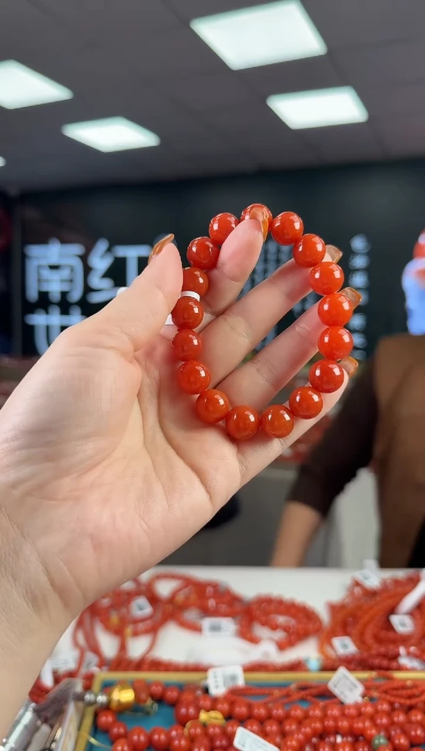 未镶嵌珠串南红玛瑙多样发其一/12/HS2298002750