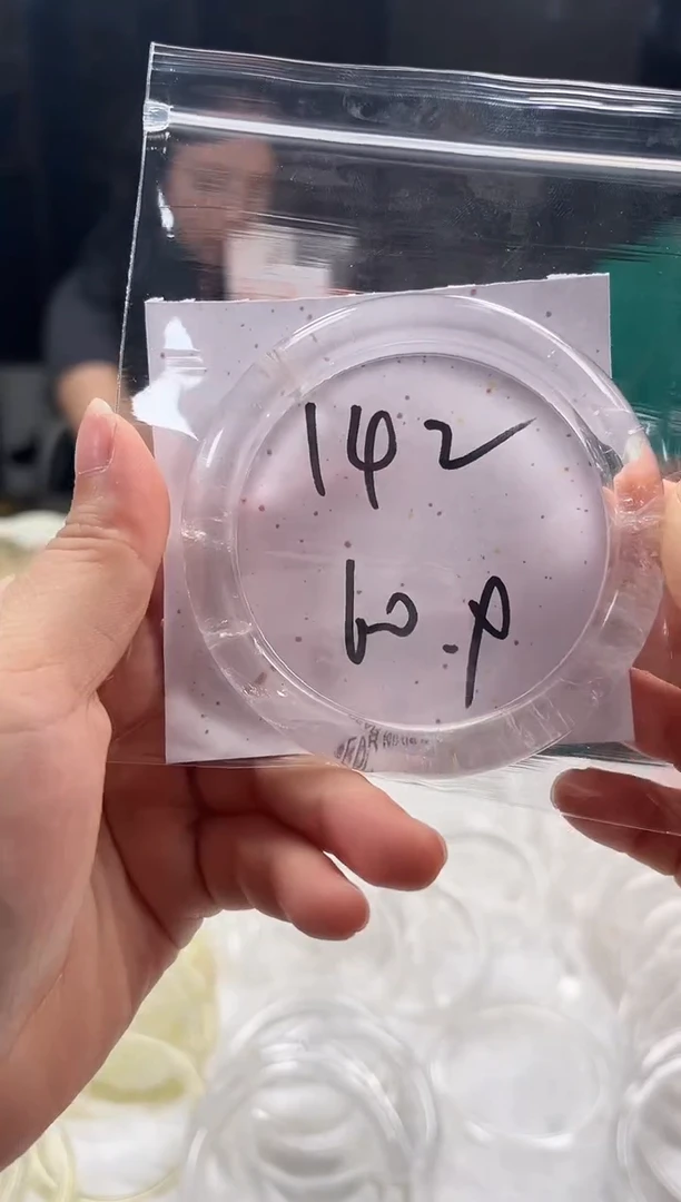 水晶手镯未镶嵌142白(默认有包容)60