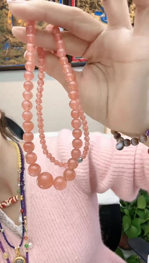 【闪购商品】玛瑙/玉髓项链未镶嵌塔链