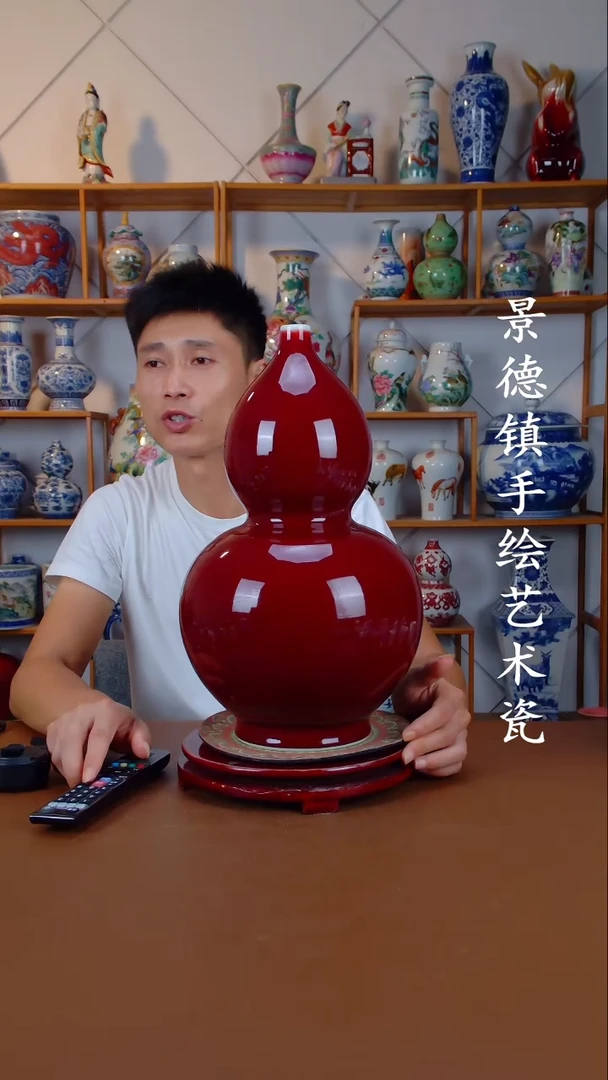 现代景德镇手工手绘陶瓷摆件58