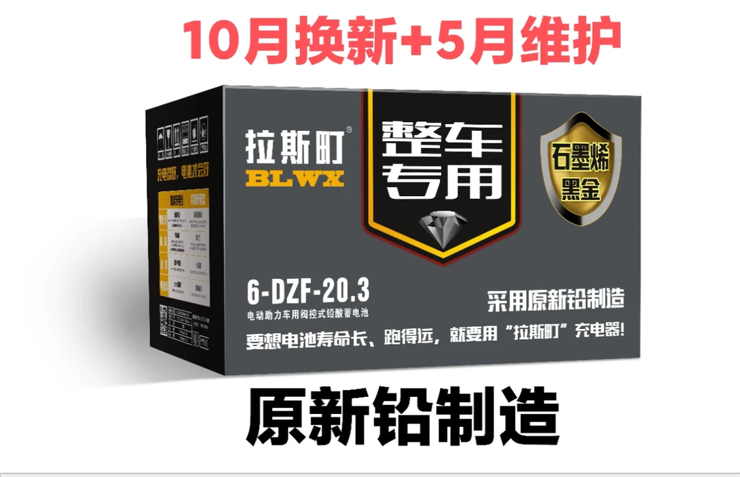 拉斯町 72V35AH电池