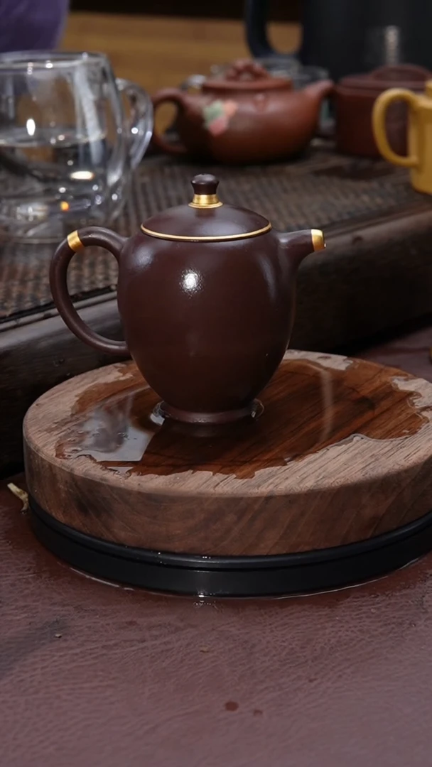 【闪购商品】紫砂茶壶描金怀香紫砂壶