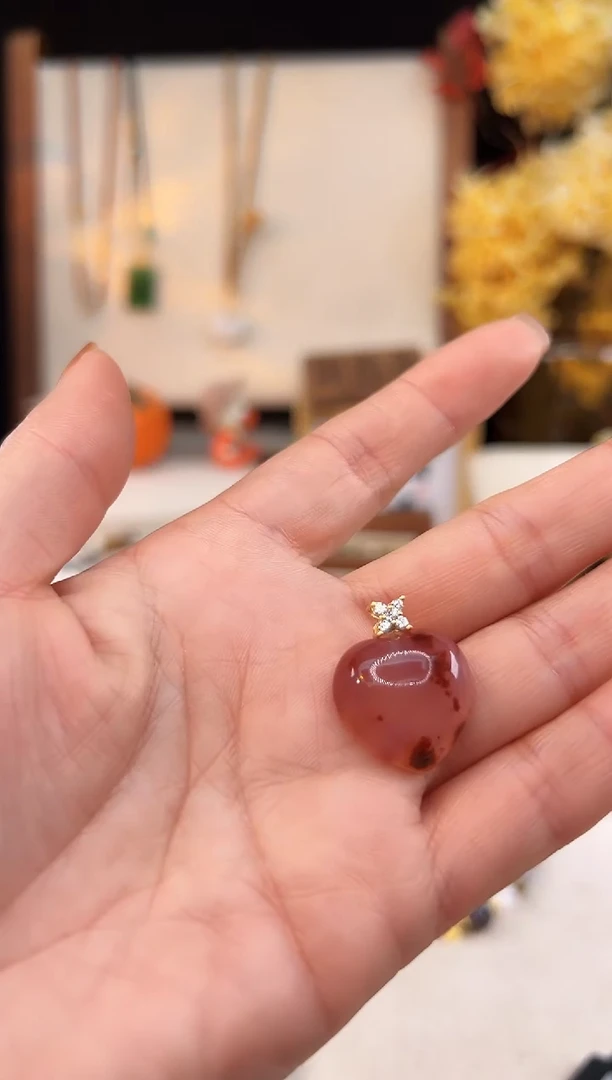 【闪购商品】玛瑙吊坠未镶嵌@@E021A016717