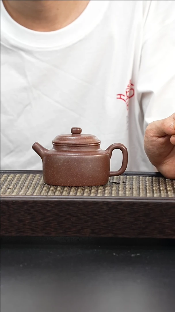 茶壶紫砂全手工千禧紫泥德钟